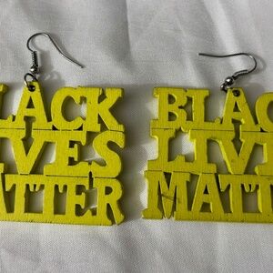 Black Lives Matter Earrings.